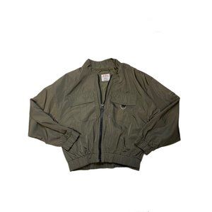 Defacto Khaki GIRLS & TEENS Girl Relaxed Fit Zip-Up Bomber Jacket Size 10